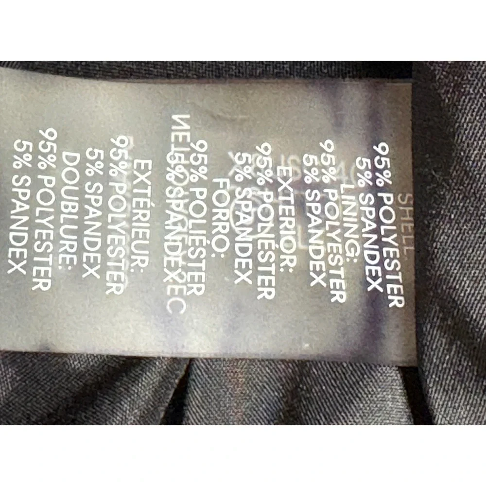 Calvin Klein Black Stretch Straight Skirt‎ Suit Separates Womens 18W 18F 18M